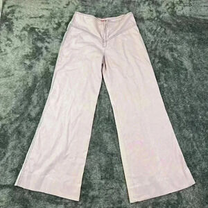 Vtg 70s Authentic Bell Bottoms Trousers Up Purple Size 26X26 Pants Made In USA